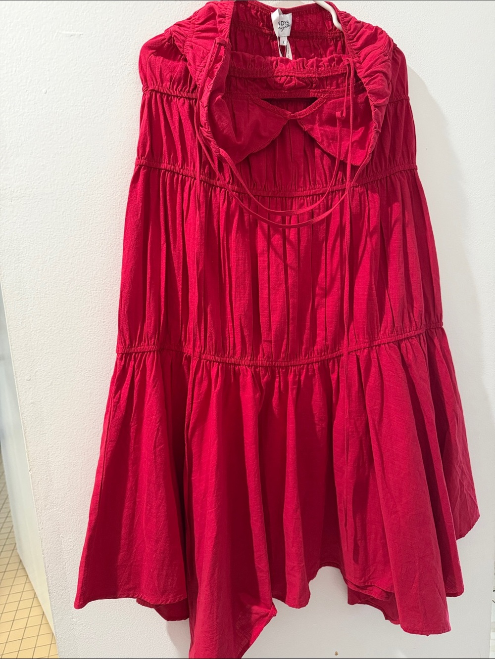 Revolve Tahlia dress red Large